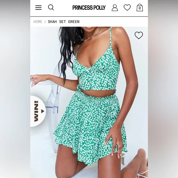 nordstrom rack emerald green dress LUSH main image 1
